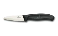Victorinox Couteau à Légumes CeramicLine Argent/Noir - Couteau De Cuisine