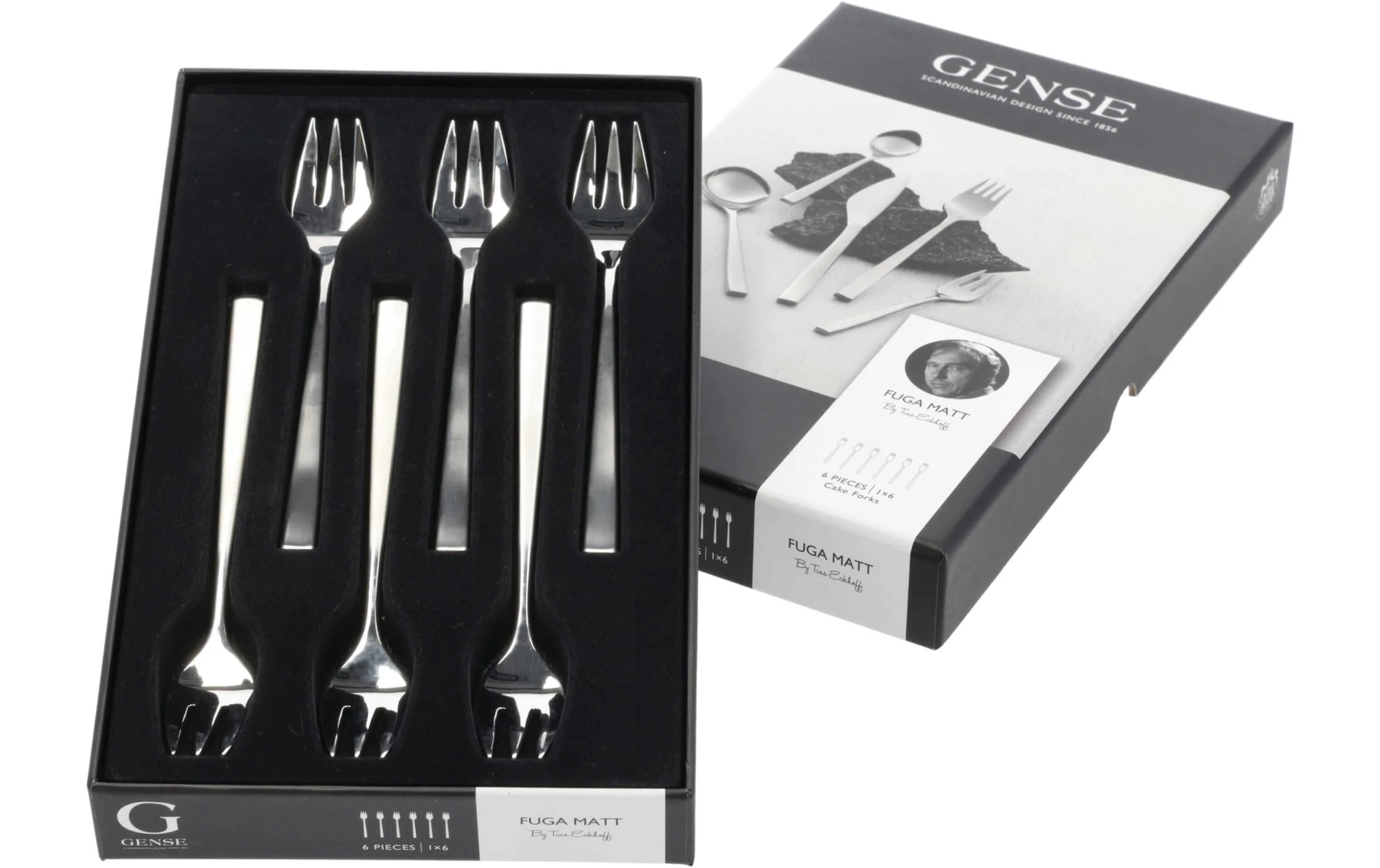 Fourchette à gâteau Fuga 6 Pièce/s, Argenté - Fourchette Gense Fourchette à Gâteau Fuga 6 Pièce/s, Argenté - Fourchette -Paderno Shop unnamed file 3174 scaled