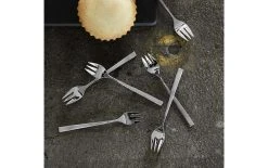Gense Fourchette à Gâteau Fuga 6 Pièce/s, Argenté - Fourchette 4 Gense Fourchette à Gâteau Fuga 6 Pièce/s, Argenté - Fourchette -Paderno Shop unnamed file 3175