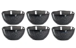 Leonardo Coupe à Dessert Matera 6 Pièce/s, Anthracite - Bol
