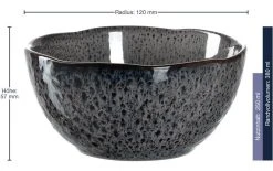 Leonardo Coupe à Dessert Matera 6 Pièce/s, Anthracite - Bol -Paderno Shop unnamed file 3181