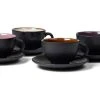 Bitz Tasse à Café 240 Ml, 4 Pièce/s, Noir/Multicolore - Tasse -Paderno Shop unnamed file 3198