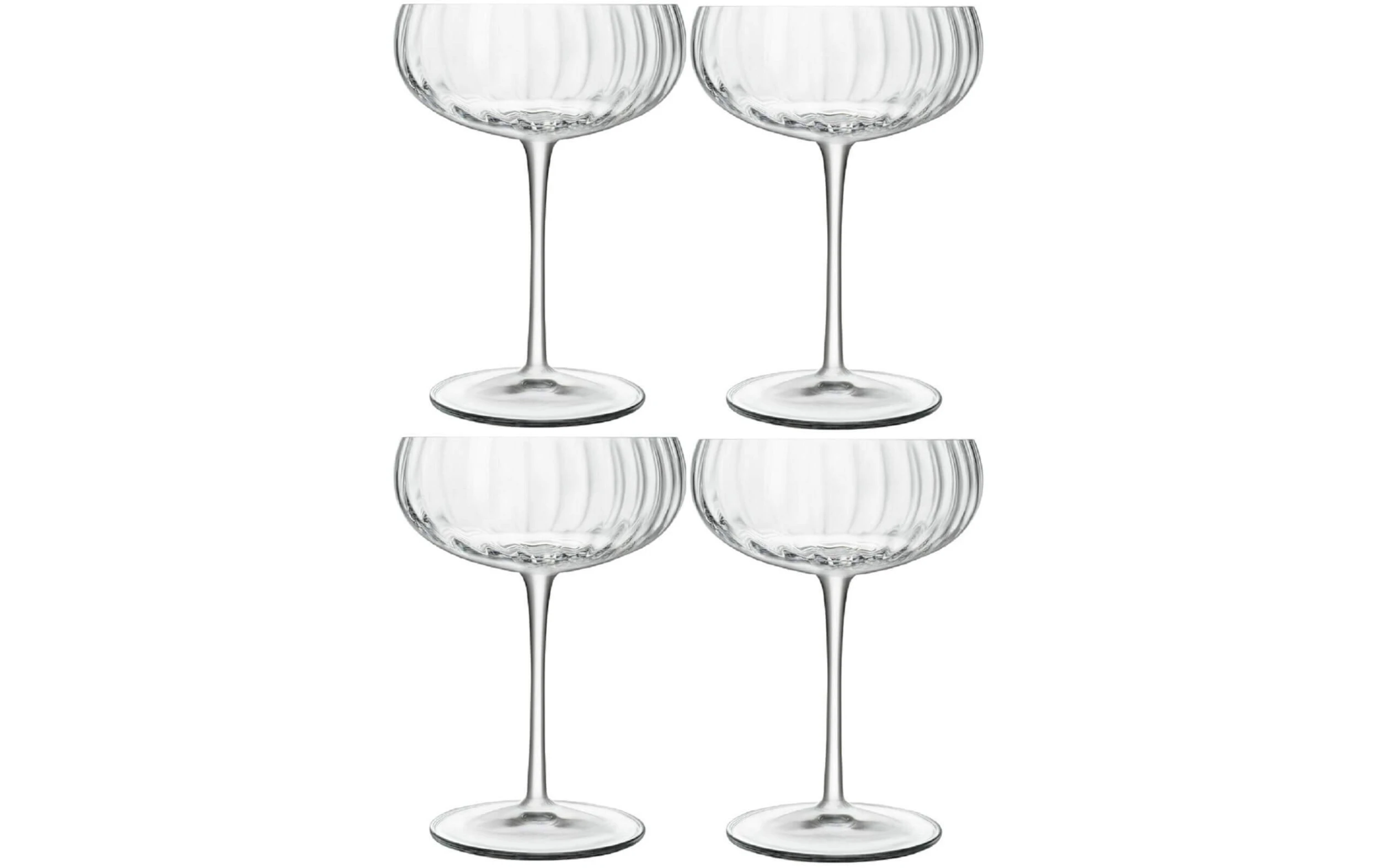 Luigi Bormioli Verre à Champagne Optica 300 Ml, 4 Pièce/s, Transparent - Verres à Champagne 3 Luigi Bormioli Verre à Champagne Optica 300 Ml, 4 Pièce/s, Transparent - Verres à Champagne