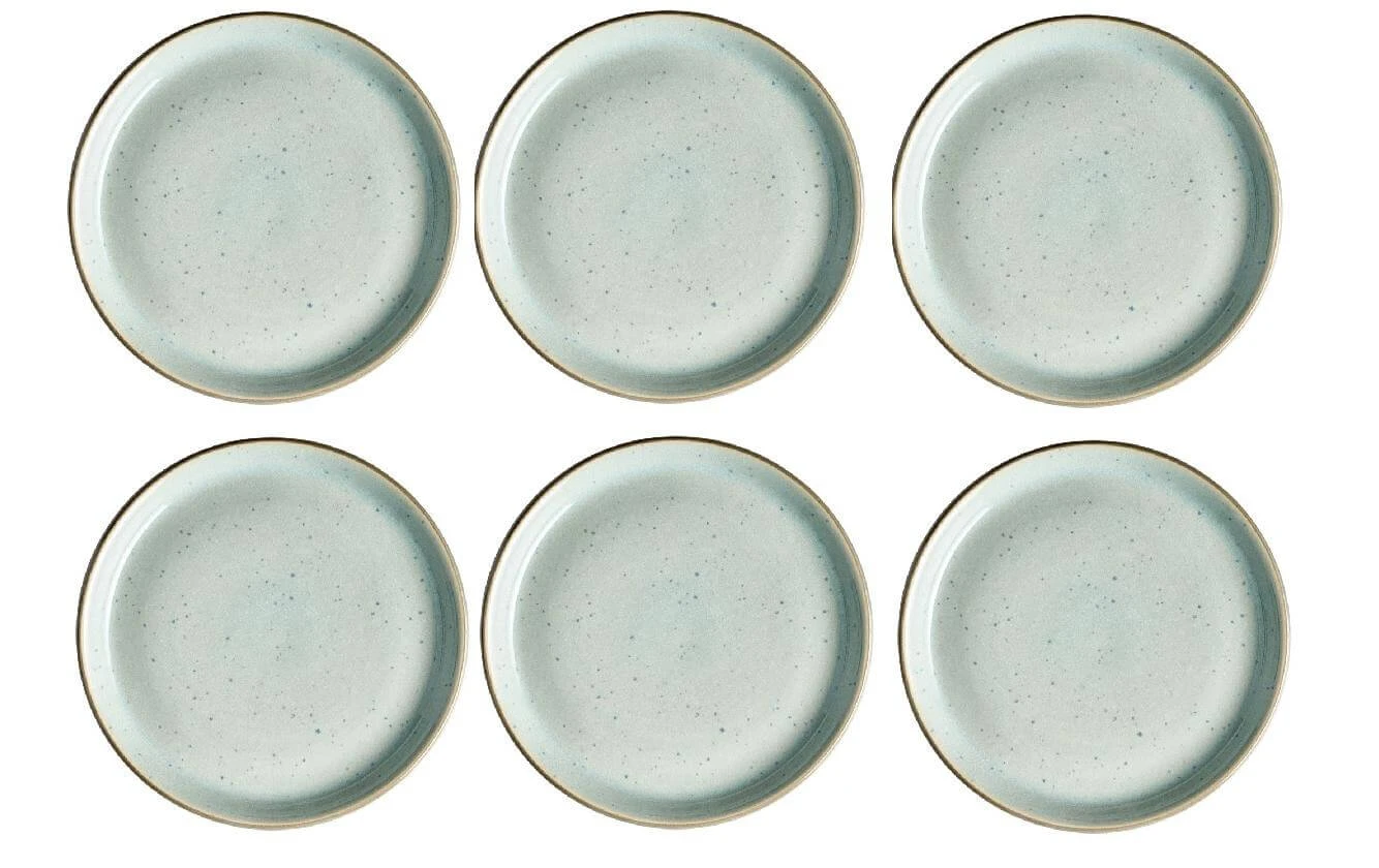 Assiettes pour le petit-déjeuner et à dessert 6 Pièce/s, gris/bleu clair - Plaque Bitz Assiettes Pour Le Petit-déjeuner Et à Dessert 6 Pièce/s, Gris/bleu Clair - Plaque -Paderno Shop unnamed file 3270