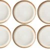 Bitz Assiettes Pour Le Petit-déjeuner Et à Dessert 6 Pièce/s, Beige/Crème - Plaque