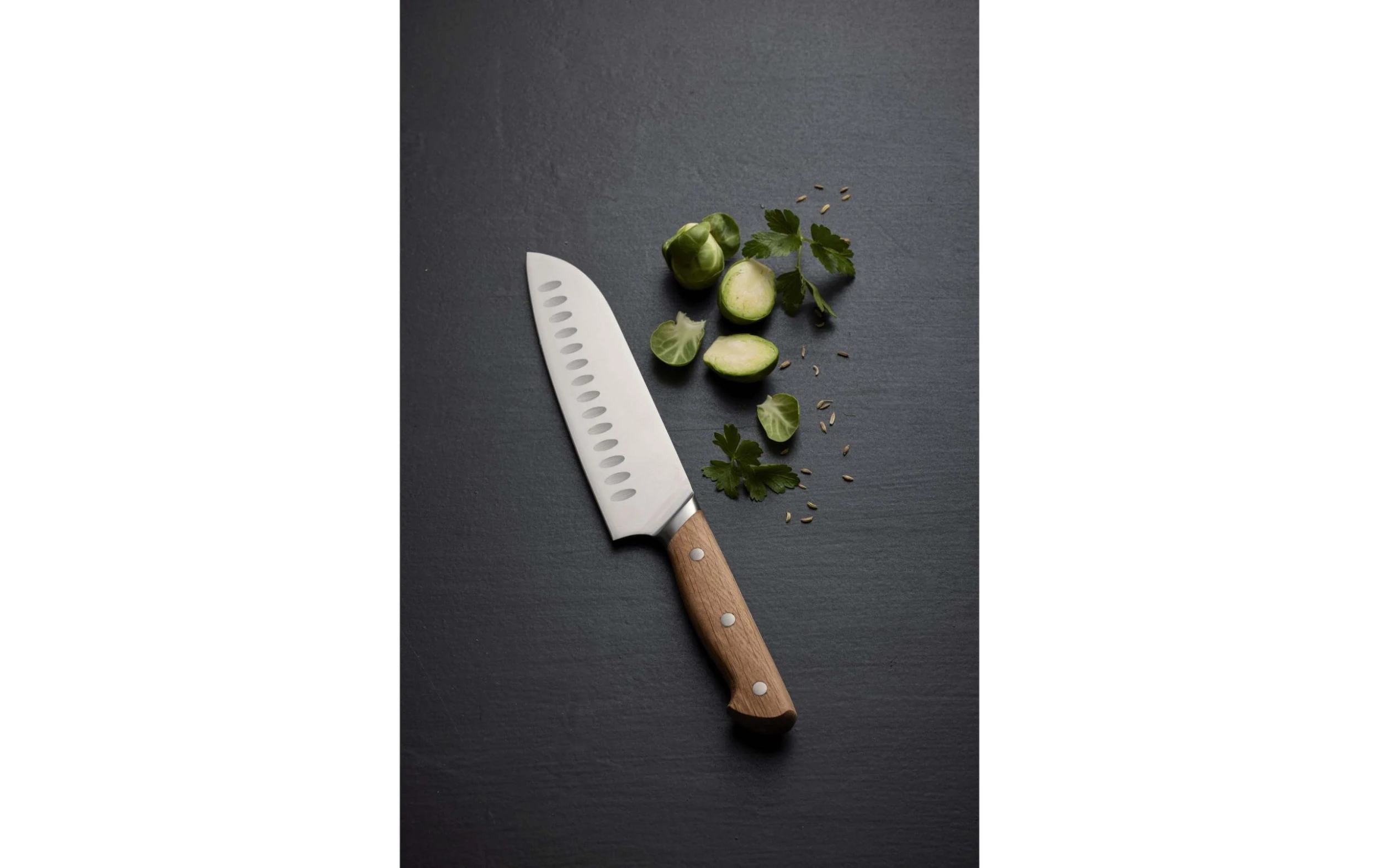 Morsö Couteau Santoku Foresta Brun - Couteau De Cuisine 5 Morsö Couteau Santoku Foresta Brun - Couteau De Cuisine - Image 3