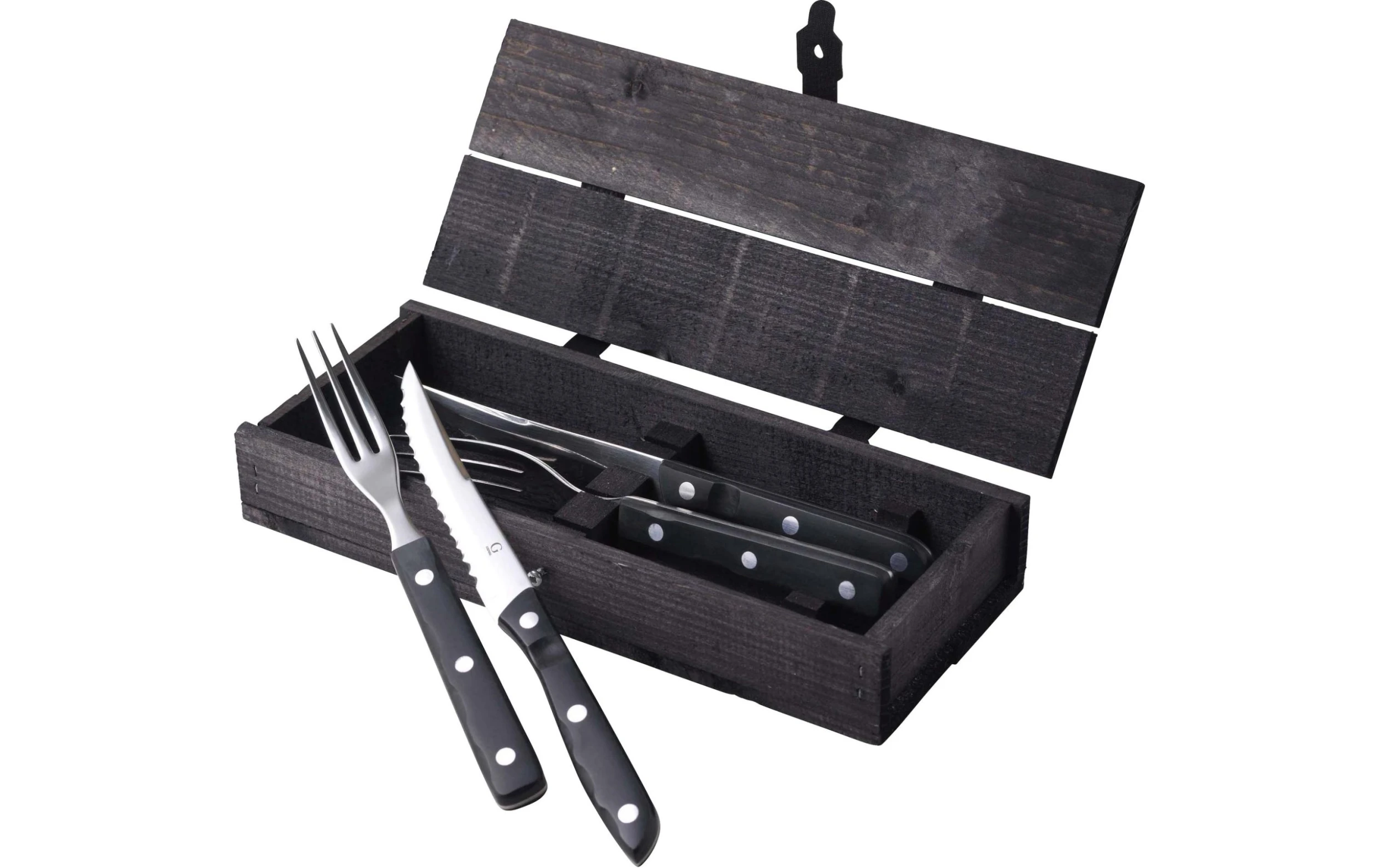 Gense Kits De Couverts Old Farmer 4-parties, Noir - Set De Couverts 3 Gense Kits De Couverts Old Farmer 4-parties, Noir - Set De Couverts