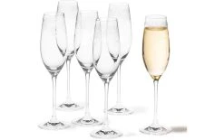 Leonardo Verre à Champagne Chateau 200 Ml, 6 Pièce/s, Transparent - Verres à Champagne