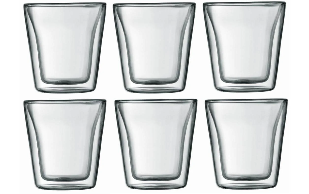 Gobelet isotherme Canteen 100 ml, 6 Pièce/s, Transparent - Tasse BODUM Gobelet Isotherme Canteen 100 Ml, 6 Pièce/s, Transparent - Tasse -Paderno Shop unnamed file 3383