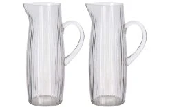 Bitz Cruche Kusintha 2 Pièces, 1.2 L, Transparent - Cruche