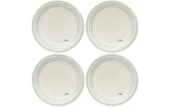 Mila Assiettes Pour Le Petit-déjeuner Et à Dessert Skandinavian Grey 4 Pièce/s - Plaque