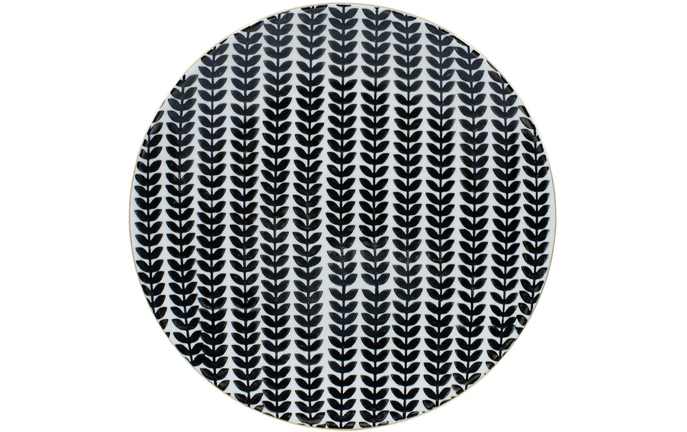 Kadastar Assiettes Pour Le Petit-déjeuner Et à Dessert Metropolitan Leaves Ø 21 Cm - Plaque 3 Kadastar Assiettes Pour Le Petit-déjeuner Et à Dessert Metropolitan Leaves Ø 21 Cm - Plaque