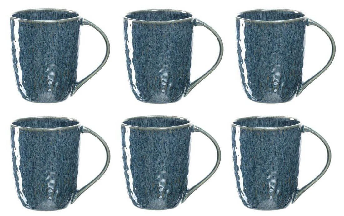 Leonardo Tasse à Cappuccino Matera 430 Ml, 6 Pièce/s, Bleu - Tasse 3 Leonardo Tasse à Cappuccino Matera 430 Ml, 6 Pièce/s, Bleu - Tasse