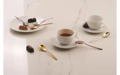 Sambonet Cuillère à Expresso Linear 6 Pièce/s, Multicolore - Cuillères -Paderno Shop unnamed file 3501