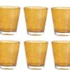 Leonardo Verre Burano Ambra 330 Ml, 6 Pièce/s, Jaune - Verres à Boire
