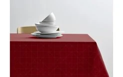Södahl Nappe Damask 140 X 180 Cm, Rouge - Nappes De Table