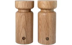 Crush Grind Moulin à épices Helsinki 2 Pièces, 13 Cm, Brun Clair - Moulin à épices