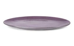 Bitz Plat De Service 45 X 34 Cm Noir/violet - Plat