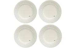 Mila Assiette Non Décorative Skandinavian Grey Ø 26.5cm, 4 Pièce/s, Gris Clair - Plaque