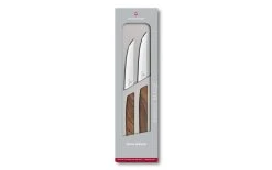 Victorinox Couteau à Steak Swiss Modern 2 Pièces, Bois De Noyer - Couteau De Cuisine -Paderno Shop unnamed file 3602