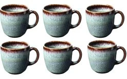 Villeroy & Boch Tasse à Café Lave 190 Ml, 6 Pièce/s, Beige - Tasse