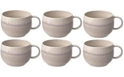 Villeroy & Boch Tasse à Café Perlemor Sand 190 Ml, 6 Pièce/s, Beige - Tasse