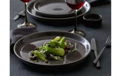 Bitz Assiettes Pour Le Petit-déjeuner Et à Dessert Ø 21 Cm, 6 Pièce/s, Gris - Plaque -Paderno Shop unnamed file 3679