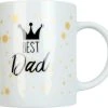 Könitz Tasse à Café Best Dad 300 Ml, 1 Pièce/s, Blanc - Tasse