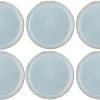 Bitz Assiettes Pour Le Petit-déjeuner Et à Dessert Ø 21 Cm, 6 Pièce/s, Gris/bleu Clair - Plaque -Paderno Shop unnamed file 3680