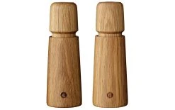 Crush Grind Moulins à Sel Et à Poivre Stockholm Lot De 2, 16.8 Cm, Brun Clair - Moulin à épices