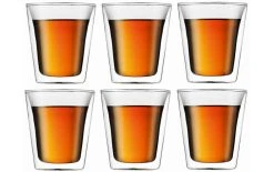 BODUM Gobelet Isotherme Canteen 200 Ml, 6 Pièce/s, Transparent - Tasse