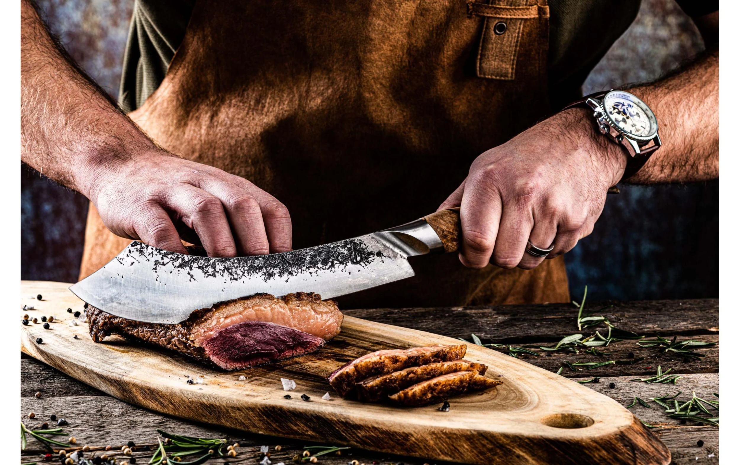 Forged Couteau à Viande 25.5 Cm - Couteau De Cuisine 4 Forged Couteau à Viande 25.5 Cm - Couteau De Cuisine - Image 2