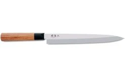 Kai Couteau à Filet Red Wood Yanagiba 24 Cm, Brun - Couteau De Cuisine