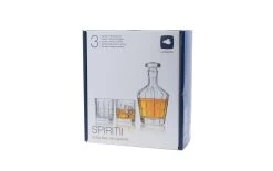 Leonardo Set à Whisky Spiritii 0.7 L 3 Parties, Transparent - Verres à Whisky -Paderno Shop unnamed file 3772