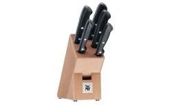 WMF Kits De Bloc De Couteaux Avec Couteaux Bois De HĂŞtre Marron - Bloc De Couteaux