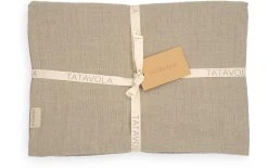 Tatavola Nappe Milda 140 Cm X 2.5 M, Nature - Nappes De Table