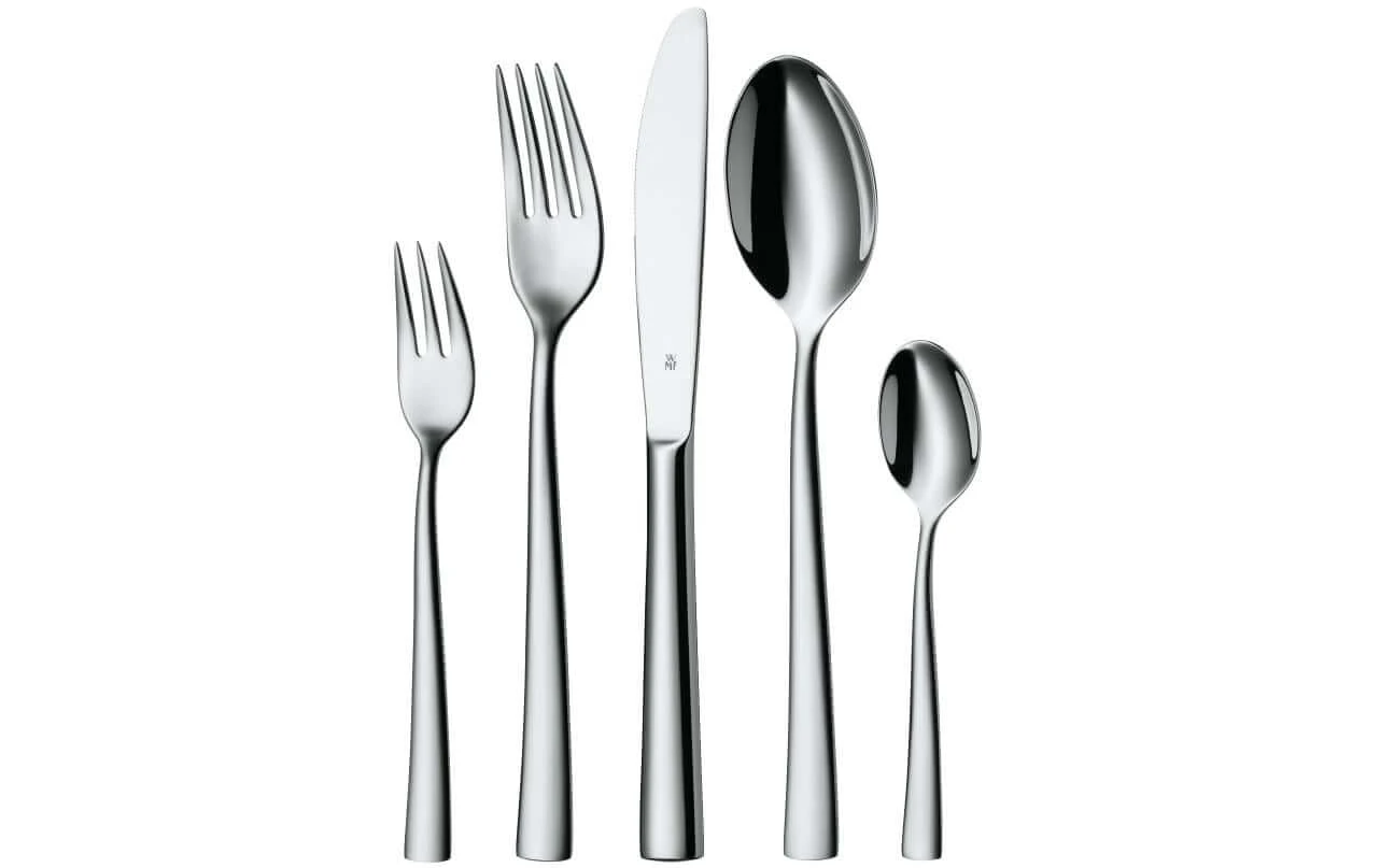 WMF Kits De Couverts Philadelphia 30-parties, Argenté - Set De Couverts 3 WMF Kits De Couverts Philadelphia 30-parties, Argenté - Set De Couverts
