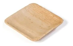 Sier Assiettes Jetables Palm 11 Cm X 11 Cm, 20 Pièce/s - Vaisselle Jetable