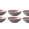 Bitz Assiette De Soupe Et De Pâtes Ø 20 Cm, 6 Pièce/s, Gris/rose Clair - Plaque -Paderno Shop unnamed file 3895