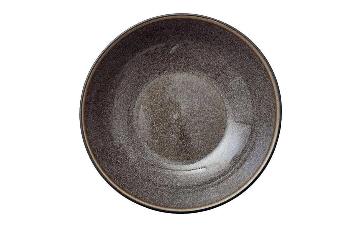 Assiette de soupe et de pâtes Ø 20 cm, 6 Pièce/s, Noir/Gris - Plaque Bitz Assiette De Soupe Et De Pâtes Ø 20 Cm, 6 Pièce/s, Noir/Gris - Plaque -Paderno Shop unnamed file 3903