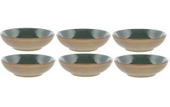 Bitz Assiette De Soupe Et De Pâtes Ø 20 Cm, 6 Pièce/s, Wood/Forest - Plaque