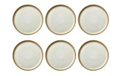 Bitz Assiette Non Décorative Ø 27 Cm, 6 Pièce/s, Beige/Crème - Plaque