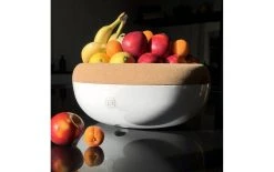 Emile Henry Coupe De Fruits 36 Cm, 1 Pièce/s, Blanc - Bol -Paderno Shop unnamed file 4016