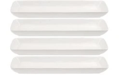 Bitz Plateau De Service 4 Pièces, Crème - Plat