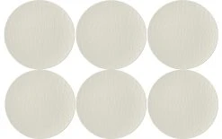 Villeroy & Boch Assiette Non Décorative Manufacture Rock Ø 25 Cm, 6 Pièce/s, Blanc - Plaque
