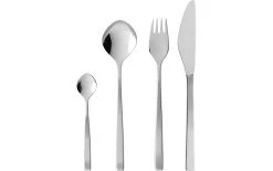 Gense Kits De Couverts Fuga 16-parties, Argenté - Set De Couverts