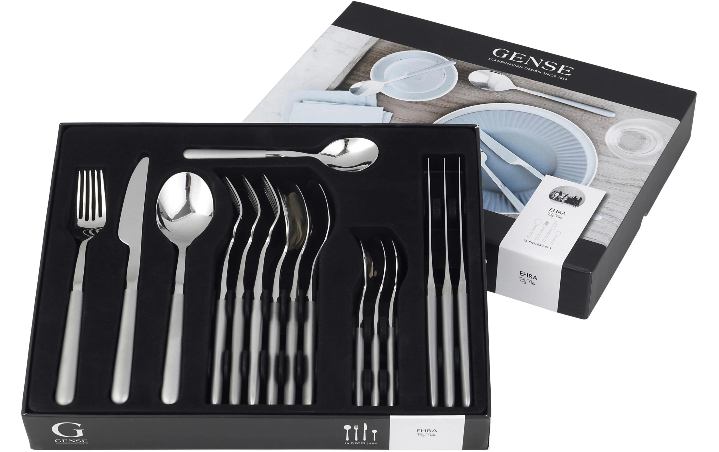 Gense Kits De Couverts Ehra 16-parties, Argenté - Set De Couverts 4 Gense Kits De Couverts Ehra 16-parties, Argenté - Set De Couverts - Image 2