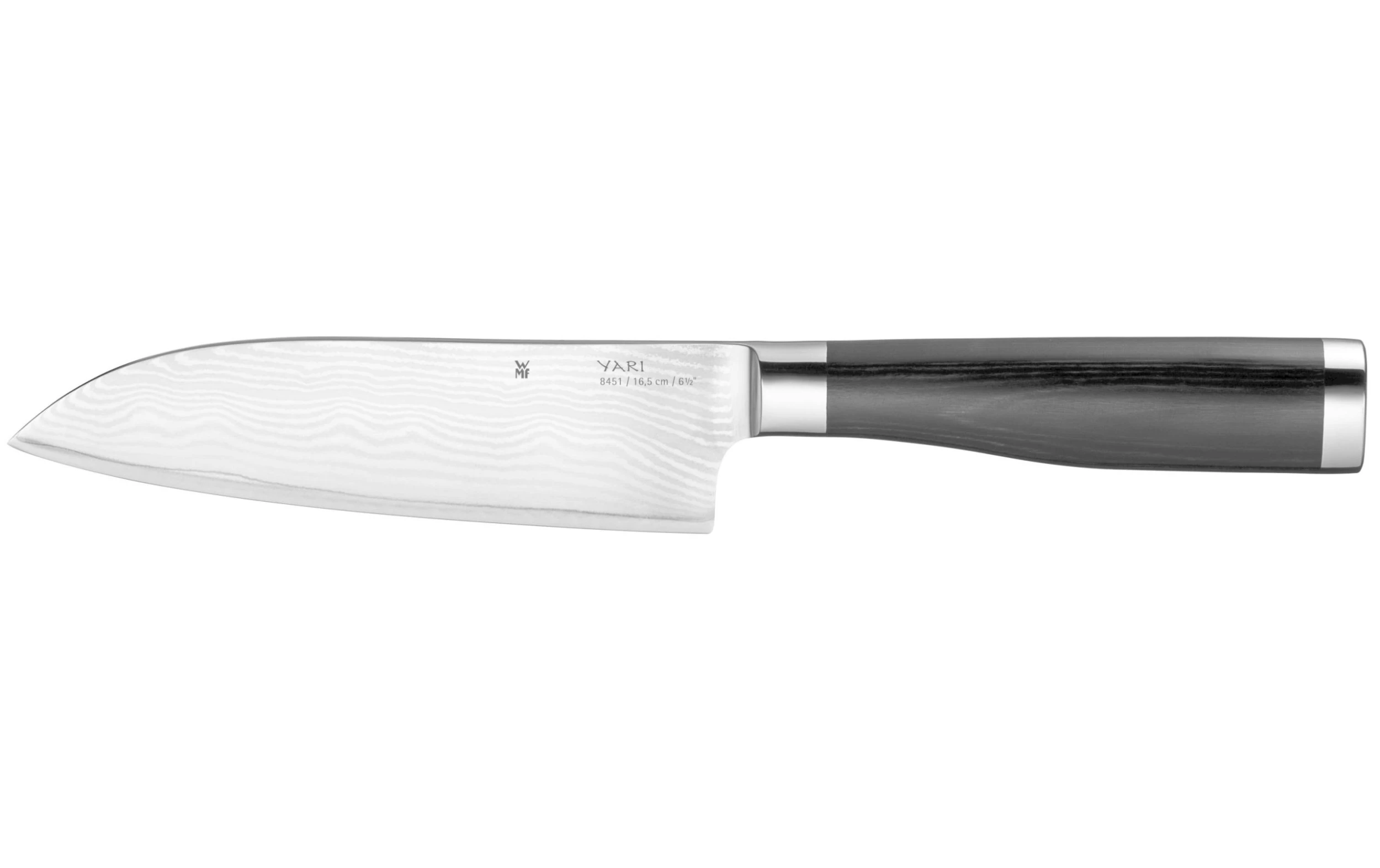 WMF Couteau Santoku Yari Noir/Argenté - Couteau De Cuisine 3 WMF Couteau Santoku Yari Noir/Argenté - Couteau De Cuisine