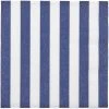 Rico Design Serviettes En Papier Rayé 33 X 33 Cm, 20 Pièce/s, Bleu/Blanc - Serviettes