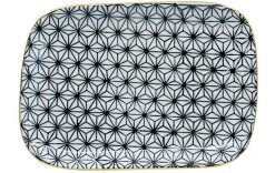 Kadastar Assiettes Pour Le Petit-déjeuner Et à Dessert Metropolitan Polygo 19 X 13.6 Cm - Plaque